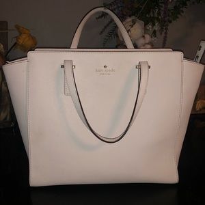 Kate Spade White Tote